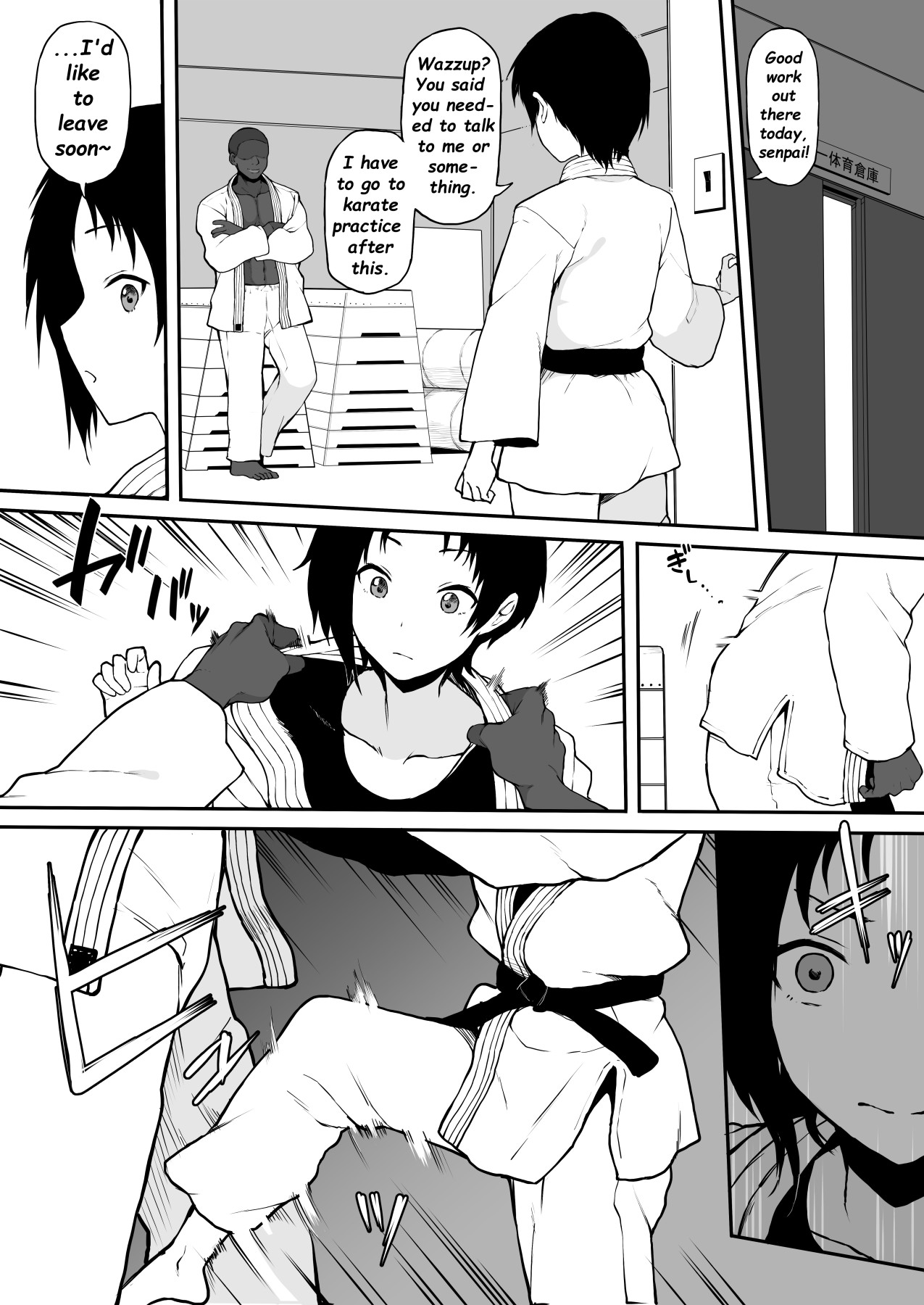 Hentai Manga Comic-My Childhood Friend's Getting Fucked By a Black Transfer Student Chapter 1-6 part 1 Plus Bonus chapter: Stolen Mother's Breasts-Read-37